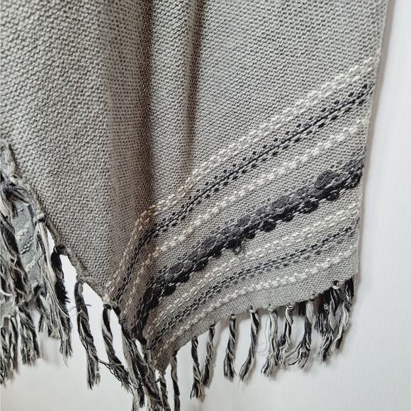 Cabi Prairie Long Duster Cardigan Sweater Fringe Boho Fringe Western 974 Medium - Picture 5 of 11